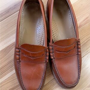 G.H. Bass & Co. Rich Tan Leather Loafers